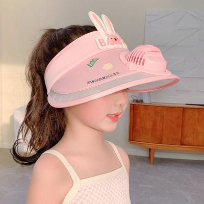 Dětský prodyšný chladicí klobouk s ventilátorem, sluneční klobouk s ventilátorem, kšiltovka s chlazením, klobouk s USB nabíjením, ventilátor na klobouk pro sport, sluneční klobouk