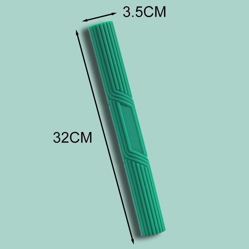 

Бар сопротивления для физиотерапии, гибкий нескользящий скручивающийся брус для упражнений на руки, снимает боль при тендините, улучшает силу хвата зелёный