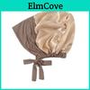 Silk Satin Ladies Casual Head Cover With Elastic Band For Summer And Winter Use