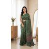 Nieuwe Top Heet Trending Ajrakh Print Saree