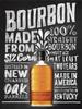 Bourbon Retro Metallschild Pub Bar Man Cave Scherzartikel Geschenk Aluminium