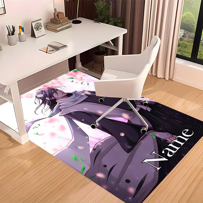 Custom personalization Byakuya Kuchiki Print Area Rug - Soft, Washable Non-Slip Indoor Mat,Living Room,Home&Office Decorative Rug