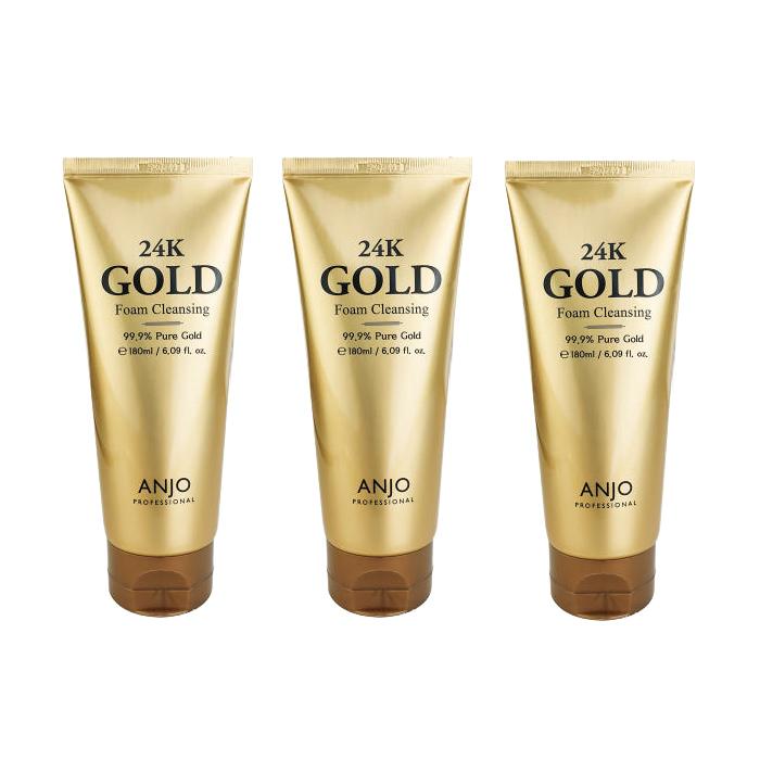 ANJO 24K Gold Foam Cleansing 100ml, 180ml (6 Options)