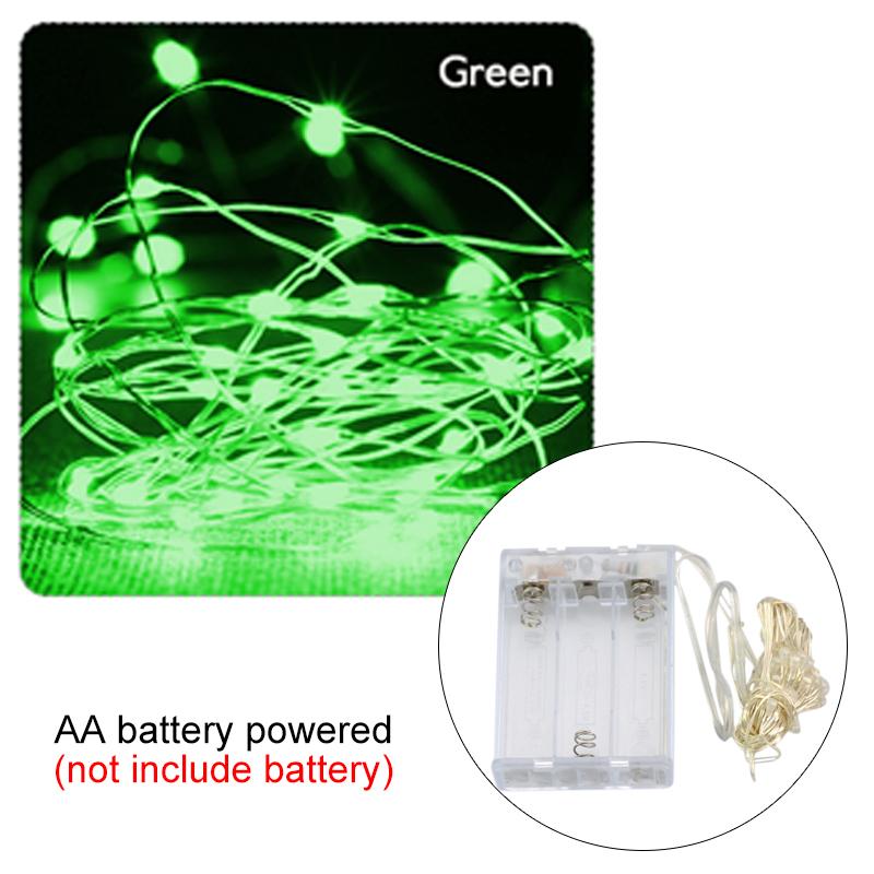 Xiaomi 2M 3M 5M 10M Kupferdraht LED Lichterketten Fee Girlande Licht Batteriebetrieben Für Weihnachten Hochzeit Party Dekoration Beleuchtung