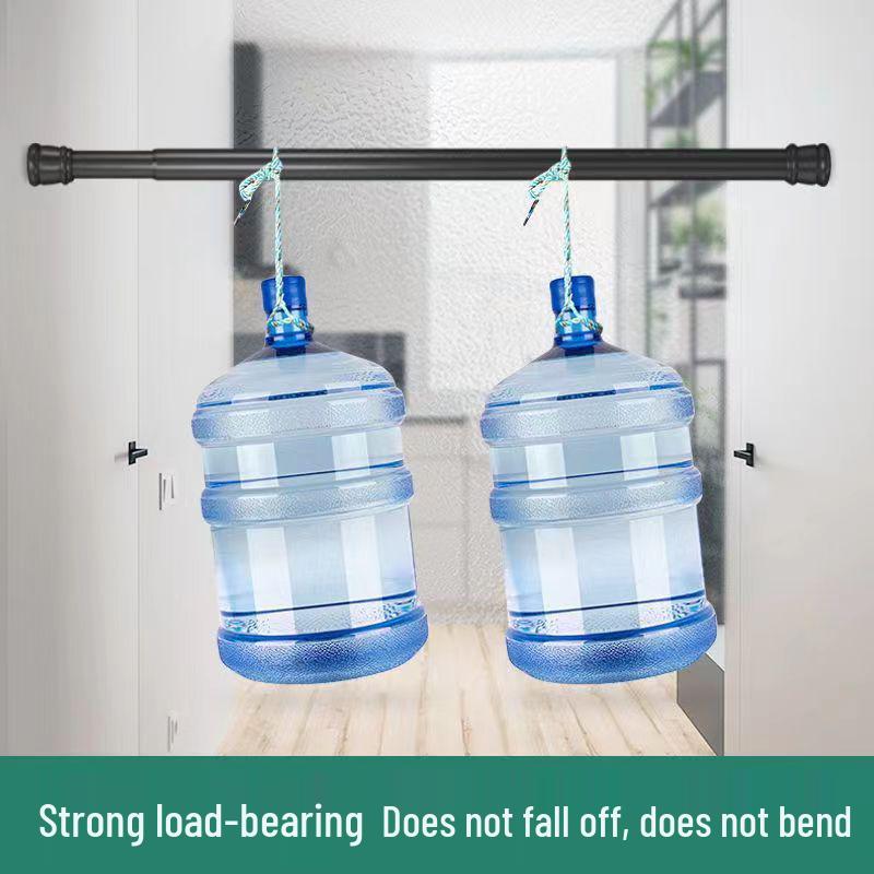 Telescopic No-Drill Retractable Rod for Clothes Drying & Shower Curtains