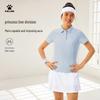 KELME Damen Kurzarm-Poloshirt mit Baumwollgefühl und Schnelltrocknung