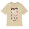 Summer Fashion Eurovision Song 2025 Flags printed T Shirt New Unisex Oversized short sleeve T-shirts Unisex 100%  clothing