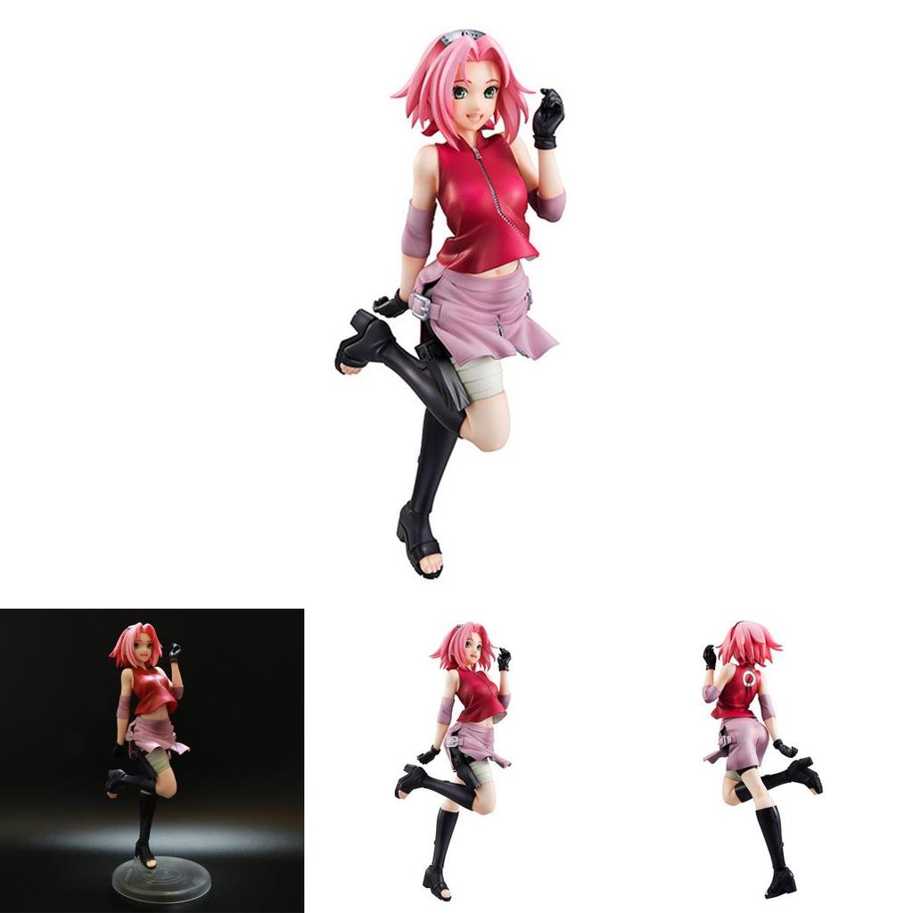 Hochwertige Anime Naruto Shippuden Haruno Sakura PVC Actionfigur Stilvolle Ergänzung für jede Sammlung