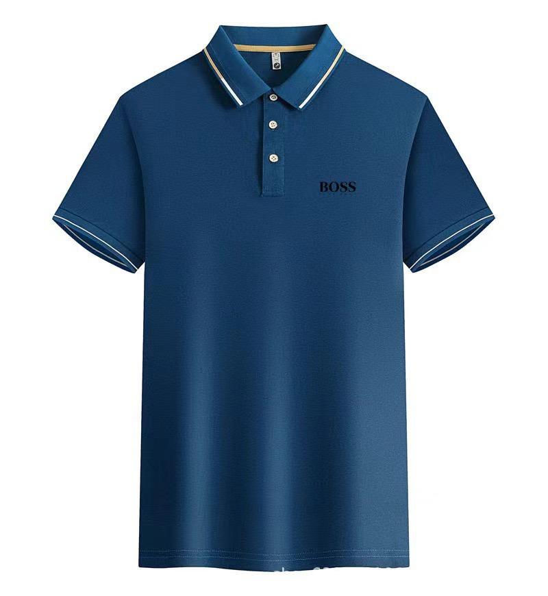 STORN New Men's Business Casual Short Sleeved Polo Shirt
