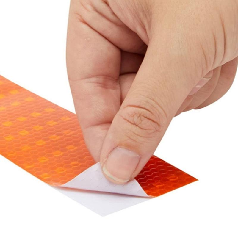 High Intensity Reflective Tape Self-Adhesive Reflector Tape for Vehicle Car Motorcycle Reflectors Sticker 2inch X 9.8ft