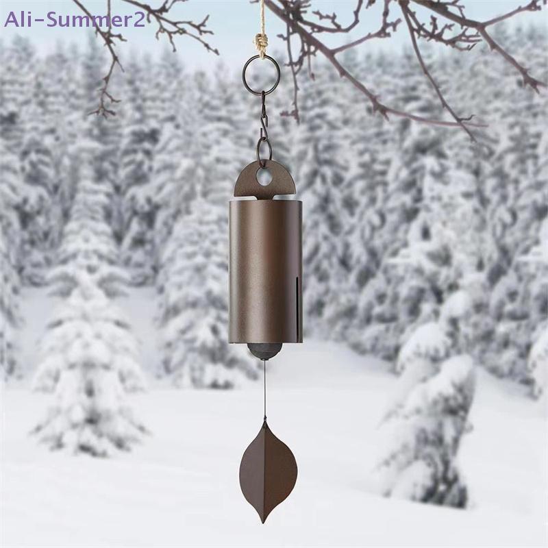 {Summer2} Vintage Metal Heroic Wind Chimes Deep Resonance Serenity Bell For Outdoor Home Garden Courtyard Decoration Home Decor