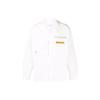 Logo Detailed Buttoned Shirt 'White' Men's ACWMSH048-WHITE