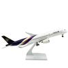 30CM Thai Airways A350 Airplane Model Resin Diecast Plane Model with Stand Wheels Collected Gift By Aviation Gift