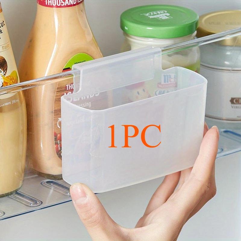 Refrigerator Side Door Organizer - Hanging Storage Bin for Condiment Packets, Sauce Pouches, Small Items, Space-Saving Fridge