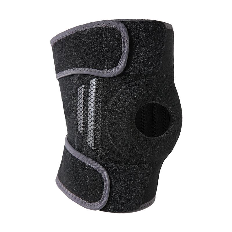 Sport kniebeschermers Bergbeklimmen Professionele beschermende uitrusting Mannen anti-slip ondersteuning Kniebeschermer Drukverhogende dames basketbal hardlopen