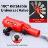 With Swivel Head Extender Pole Attachment Holder  for High Ceilings