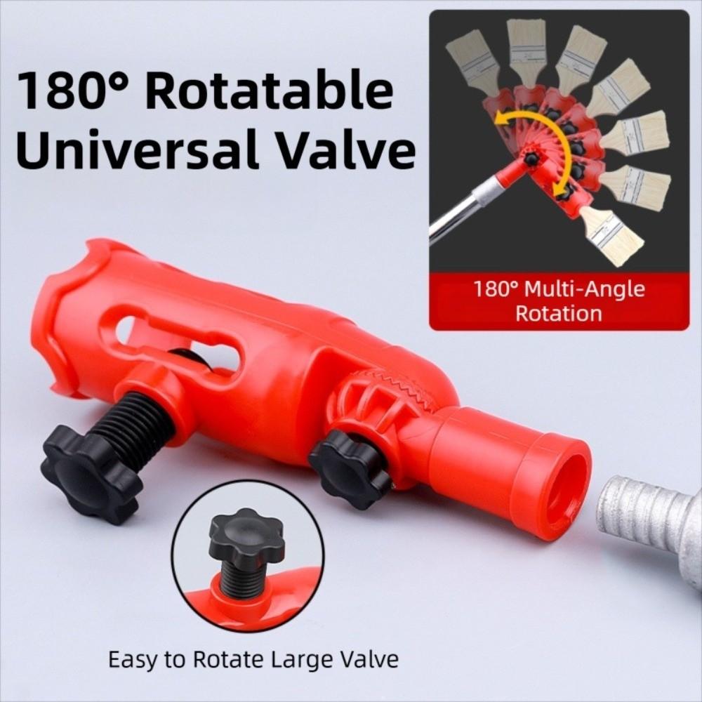 With Swivel Head Extender Pole Attachment Holder for High Ceilings