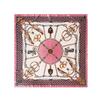 Women's Satin Artificial Silk Square Scarf Shawl Classic Chain Printing Silk Scarf 90cm Headscarf