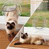 Home PC Transparent Pet Flapping Door Replacement Universal Living Room Bedroom Animal Lockable Doors Gate Pets Supplies