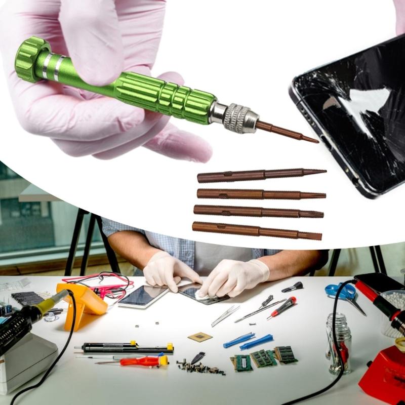 5 in 1 Screwdriver Disassembly Set Suitable for Computer Glasses Clock Maintenance Household Electronics and Home Repair
