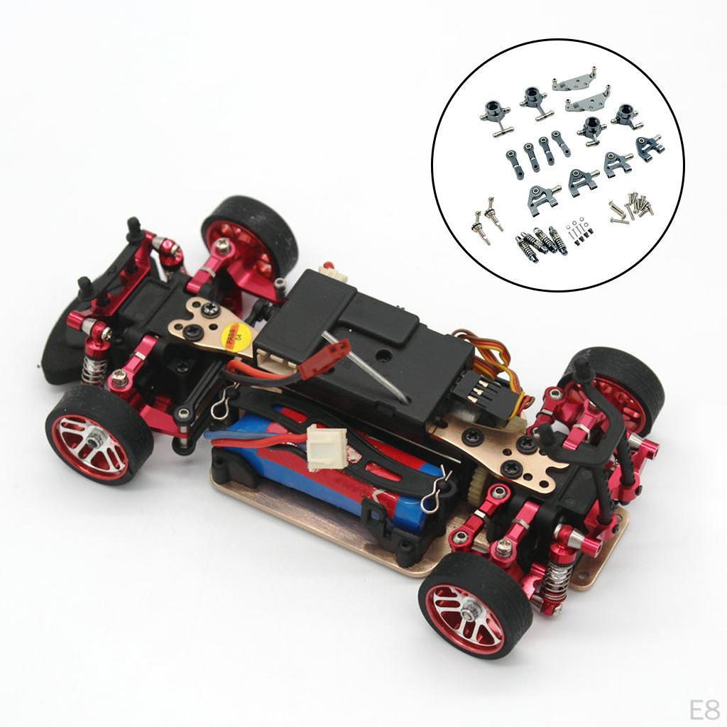 1 / Set Shock Absorber + Steering Arm Upgrade Accessories for K989 K969 P939 K979 Scala