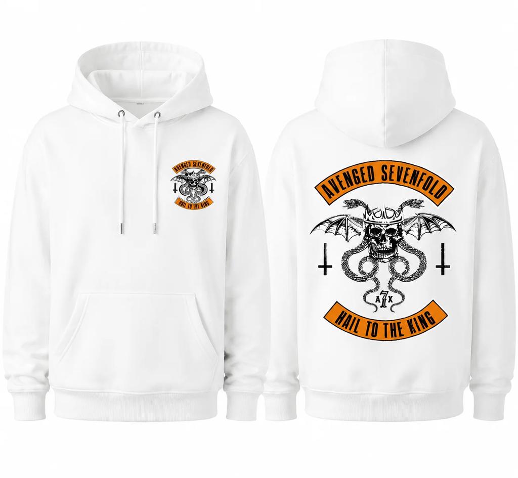 Unisex Woman'sOne Piece Avenged Sevenfold Pure Polyester Hoodies Men Women Fashion Casual Sportswear Streetwear Men's Sweatshirt Hoodie Harajuku