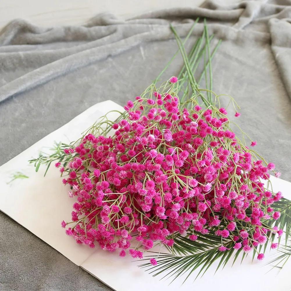 1 Bunch Of Artificial Babysbreath White/dark Purple/light Purple/pink/rose Red/blue Fake Flowers Home Decor Party Decor Wedding