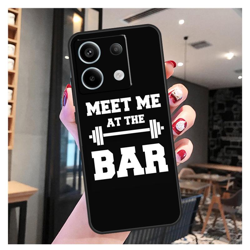 Bodybuilding Gym Fitness Case For Xiaomi Redmi Note 13 12 11 9 10 Pro 9S 10S 11S 12S Redmi 13 12 10C 12C 13C Coque