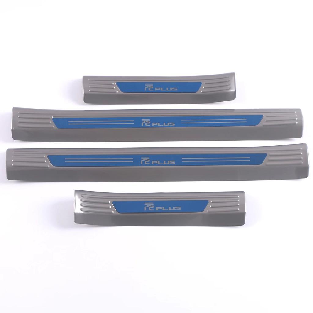 Applicable22Style BYD YuanplusStainless Steel Threshold Strip Welcome Pedal Back Fender Backup Tail Box