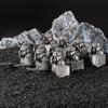 Blocs de Construction Soldats Croisés Militaires Médiévaux Château Chevaliers Hospitaliers Chevaliers Teutoniques Casque de Guerrier Briques Jouet DT8901