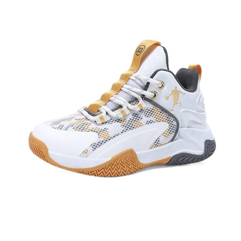 Boys Shoes 2025 Autumn New Mesh Children's Basketball Shoes Sports Shoes Medium and Older Boys' Students Mesh Shoes
