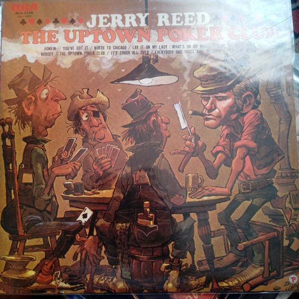 LP Record JERRY REED Uptown Poker Club RCA5149 RCA 1974 Japan CountryFolk Used