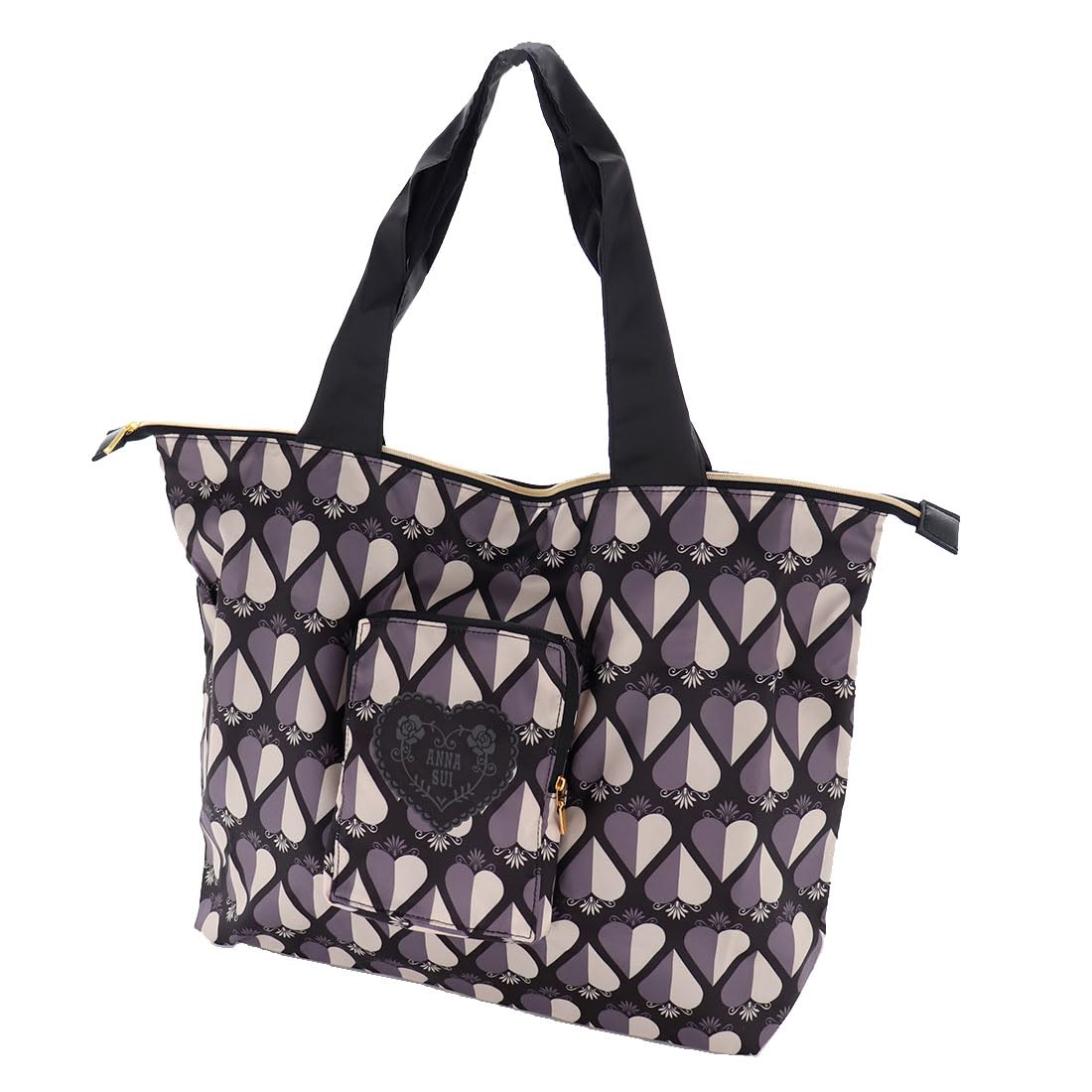 

Eco Bag Chic Heart 0002 Anna [Blooming] [Anna Sui] Bag/My (Black) Sui/Women s 109208-0002-01 чёрный