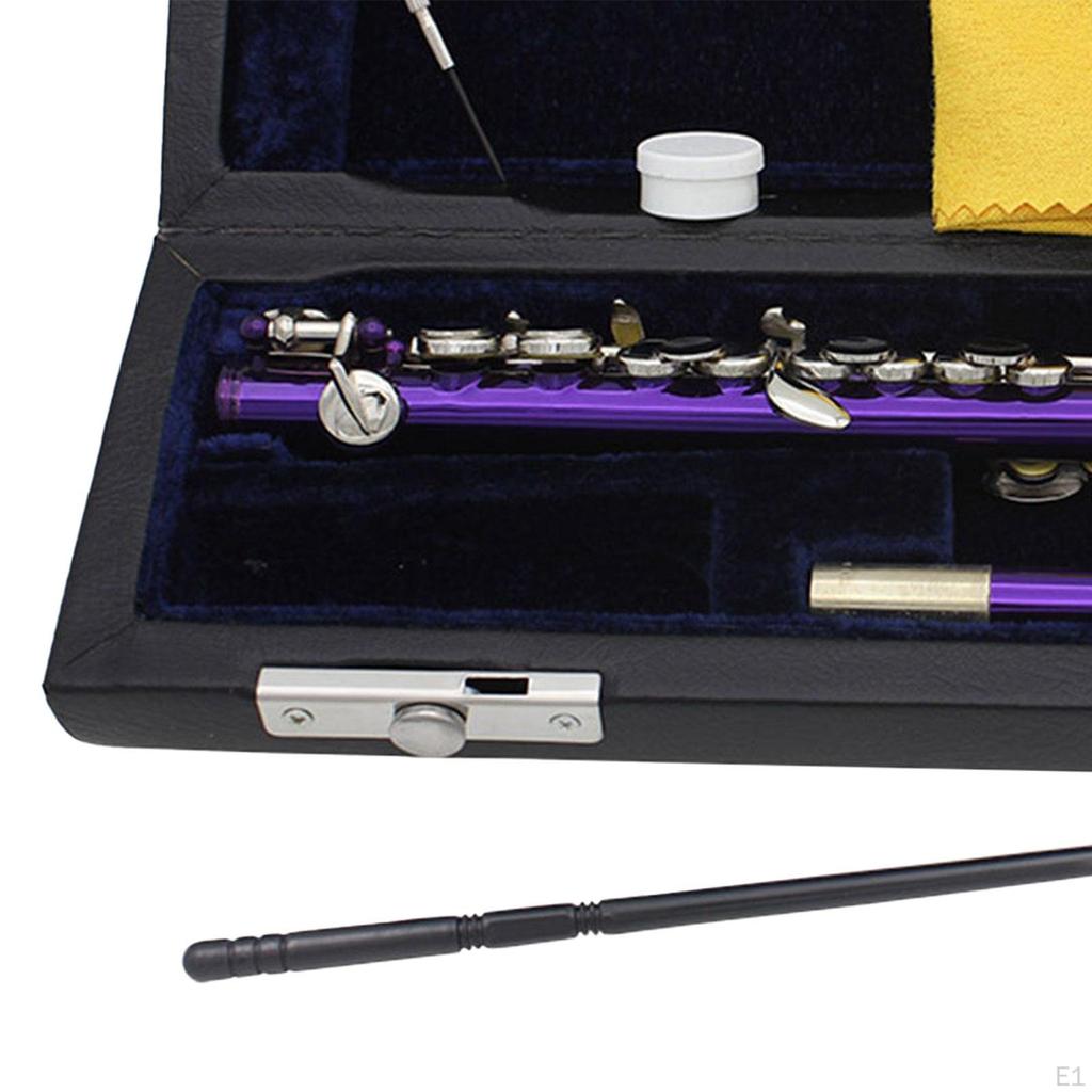 C Key Piccolo Lightweight Easy To Play Woodwind Instrument 16 Hole Flute for Stage Performance