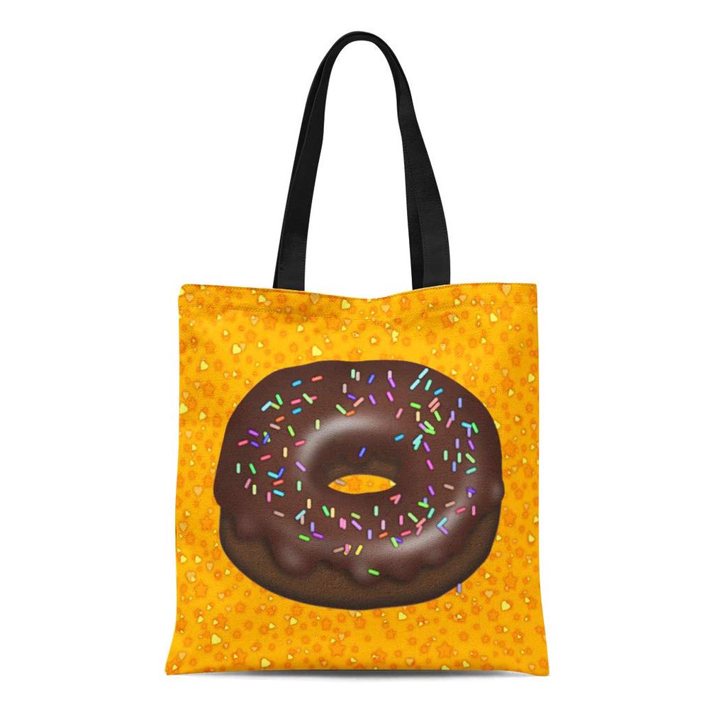 doughnut tote bag