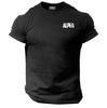 Alpha T-Shirt Tasche Fitnesskleidung Bodybuilding Training Workout Muskeln MMA Top