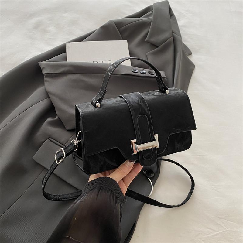 Fashionable Small Square Handbag For Women Stylish Daily Use Versatile Shoulder Bag