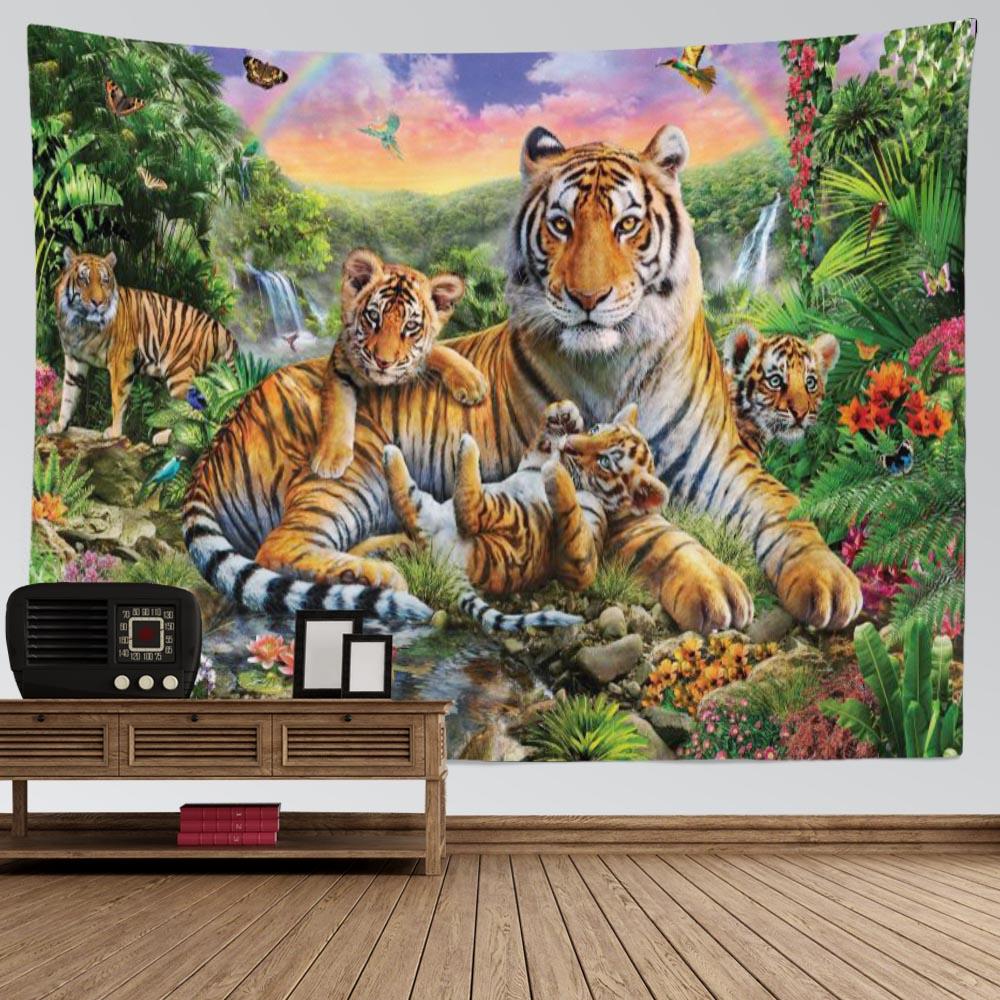 Tapisserie Murale Boxe 3D - Taille 150x200 Cm, Tissu Polyester - Décoration Salon, Chambre Adolescent, Poster Tendance