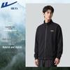 Men's Stand Collar Zipper Sweatshirt Jacket