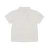 Kangol Kids Coolmax Pique Collar T shirT Sb 0002 Ivory