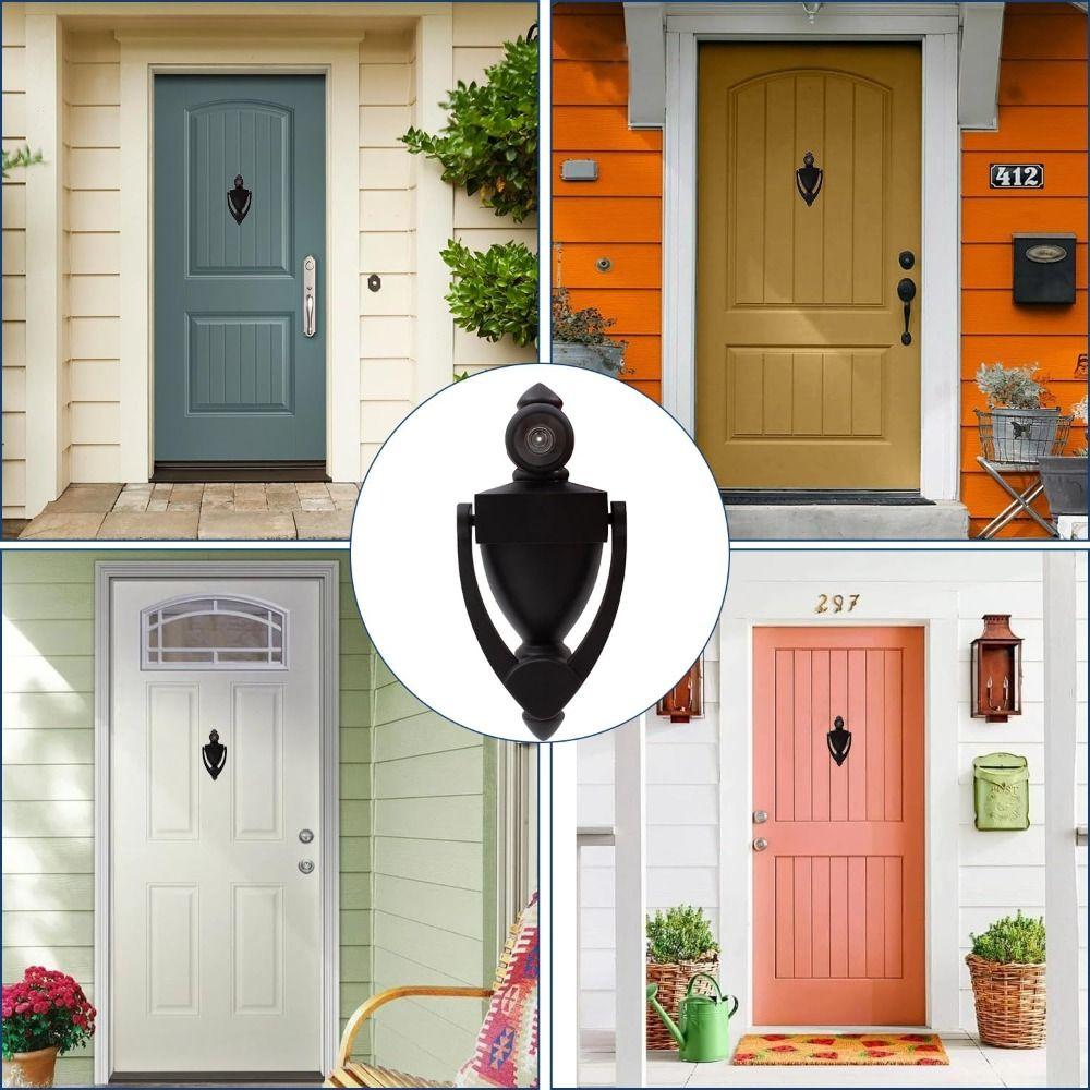 180° Viewer Door Peephole Viewer Zinc Alloy Doorbell Portable Front Door Knocker  Home Security
