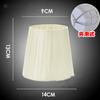 14cm Small Glass Chandelier Lamp Shades, Modern Wall Lasmp Cover, Clip on  for Bedrooms Living Room