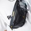 Jordan Minimalist Fashion High-Quality Basic Snake Pattern Polyester Leather Crossbody Chest Bag Waist Bag Unisex bags Black HA5507-013