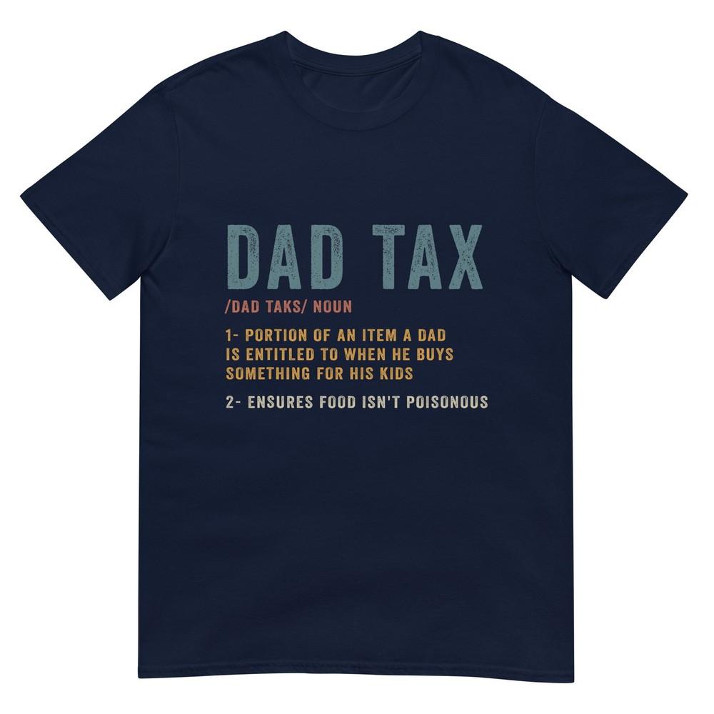 Vintage Dad Tax Definition Unisex Funny Fathers Day TShirt S