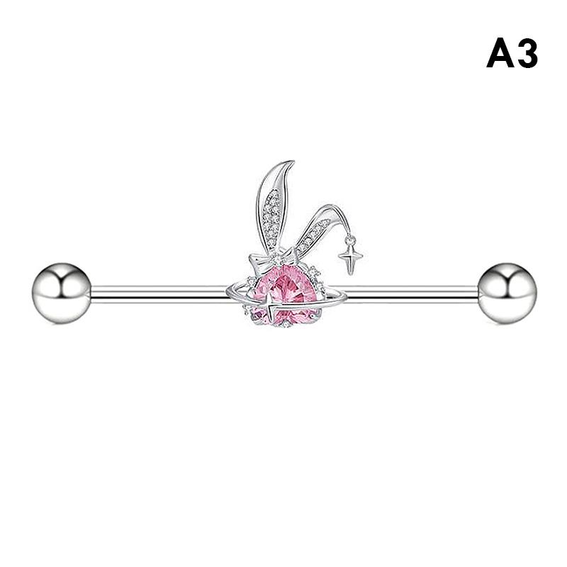 

Новий Кролик Пупок Кільце Кістка Вуха Цвях Панк Пірсинг Соска Кільця в Ніс Аксесуари A3