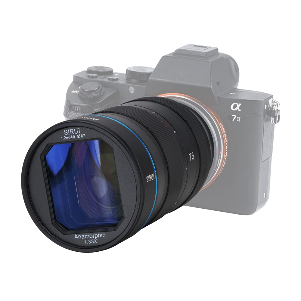 SIRUI 75мм Анаморфотный объектив F1.8 1.33X APS-C (E-крепление)