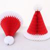 Christmas Tree Decoration Hanging Ornament Easy Assembly Festive Hanging Decor 3D Honeycomb Paper Decoration