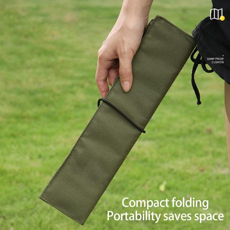 Camping Moistureproof Seats Pad Portable Folding Outdoor Sit Mat Waterproofs Hiking Sit Pad for Outdoor Activity