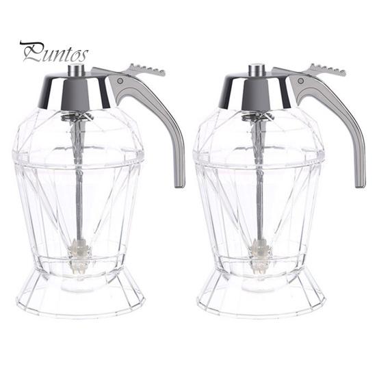 

2/3 шт. Диспенсеры для кленового сиропа, банки для меда с ручкой-подставкой, большой емкости, не содержат бисфенол-А, не капают, держатели для меда