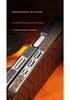 Apple iPhone 17 Pro Max Leather Snake Pattern Drop-Proof Retro Case